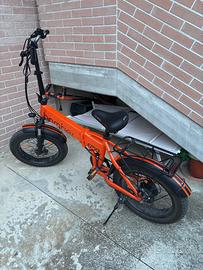 Bici elettrica BOMBER EMG 20 ARANCIONE