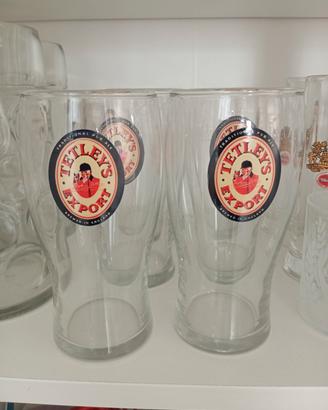 6 bicchieri birra da collezione 