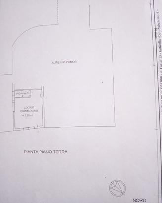 Negozio ufficio due carrare centro via roma 44