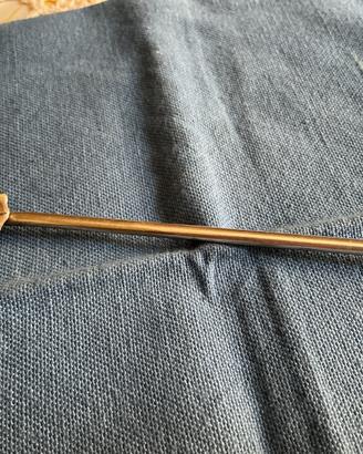 Cannuccia per bibite in argento 800