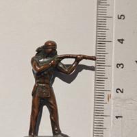 Soldatino metallo - sorpresina Kinder - Indiano 