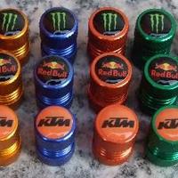 Tappi valvola pneumatici per ktm, redbull, monster