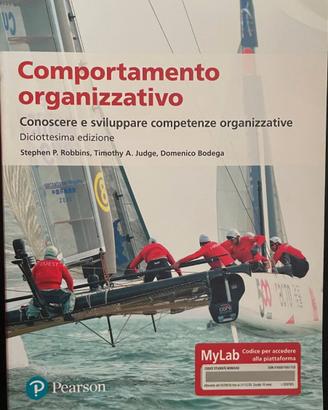 Comportamento organizzativo  Robbins Judge Bodega