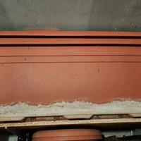 Vaso da esterno in plastica