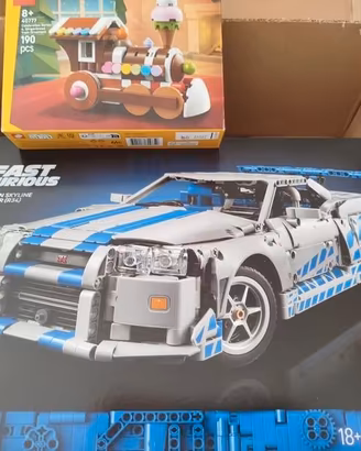 lego Nissan 2Fast 2Furious sigillata