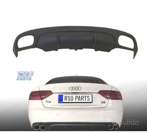 DIFFUSORE AUDI A5 COUPE CABRIO 07-11 LOOK DTM RS