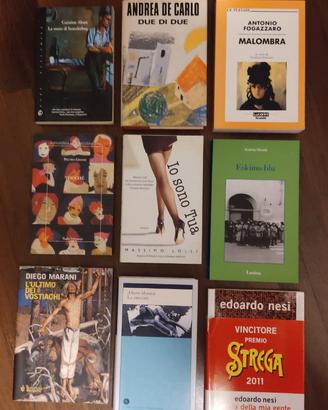 COLLEZIONE 51 ROMANZI NARRATIVA ITALIANA