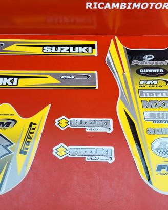 GRAFICA ADESIVI DECALCO SUZUKI RM RMZ DR