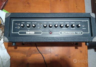 Testata Vintage Sound Supreme 120 – funzionante
