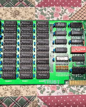 Rara Espansione Memoria RAM ISA 8 BIT XT 512KB