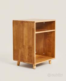 Comodino in legno chiaro Zara Home