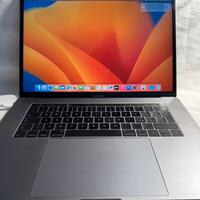MacBook Pro 15” 2017 i7 16GB 512GB Radeon 560