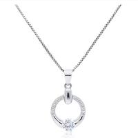 Collana argento 925 Gioia Pura con ciondolo strass