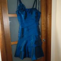 vestito cerimonia con stola 