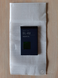 Batteria NOKIA BL-4U 1000Ah 3,7 V NUOVA + 1 gratis