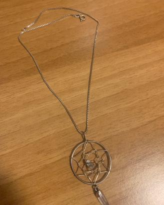 Collana con ciondolo in argento