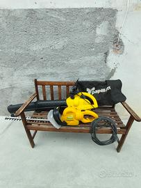 aspirara foglie / taglia siepi