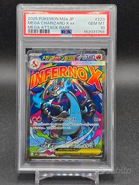 PSA 10 Mega Charizard X ex M2a 223 Mega Dream ex