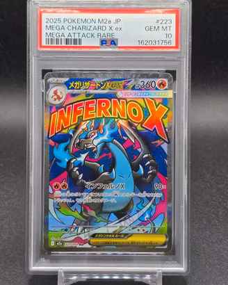 PSA 10 Mega Charizard X ex M2a 223 Mega Dream ex