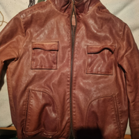 Giacca Pelle originale marchio Guess da uomo