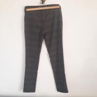 pantaloni scozzesi donna Conbipel 7/8 grigi taglia