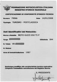 Moto Guzzi 850 T5 - 1987