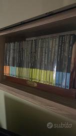 Collezione CD musica classica con mensola