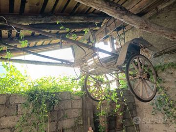 Calesse agricolo leggero a due ruote