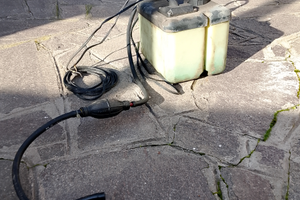 Serbatoio miscelatore fuoribordo