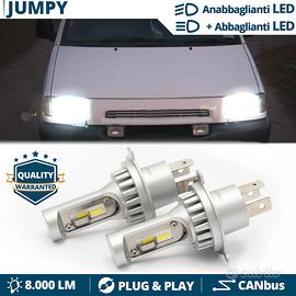 Kit Luci LED H4 per JUMPY Anabbaglianti + Abbaglia