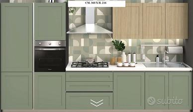 CUCINA NUOVA  COMPLETA DI ELETTRODOMESTICI
