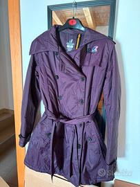 Trench K-way donna taglia S viola