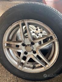 4 cerchioni 15", 4 fori