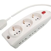 Presa multipla compact con interurtore POLYPOOL