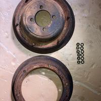 Cerchio vespa faro basso