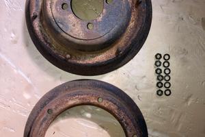 Cerchio vespa faro basso