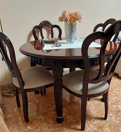 SOGGIORNO COMPLETO IN PIUMA DI MOGANO