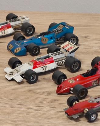 Lotto 5 F1 Vintage Polistil Politoys Anni 70