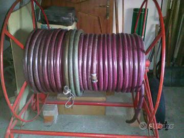 Carrello avvolgigomma(con gommone per irrigazione)