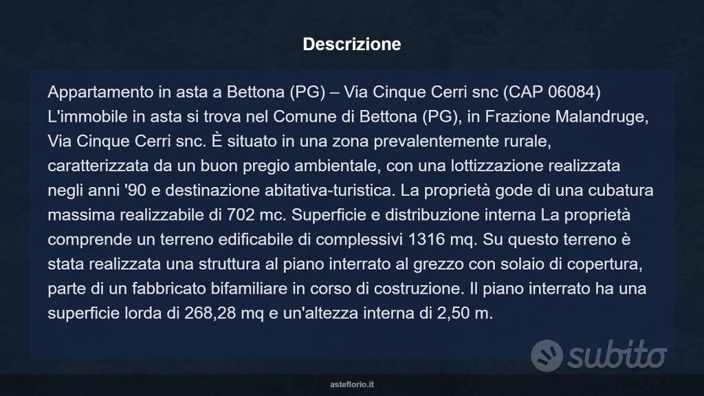 Appartamento – Bettona, Passaggio - Vista 5