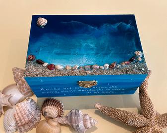 Scatola marina in legno