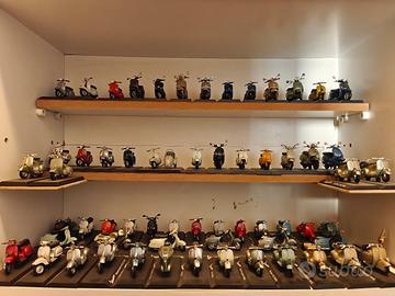 Collezione Modellini Vespa 1:18 - Lotto in Blocco