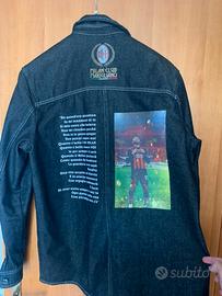 Giacca jeans X Leao Milan club taglia L