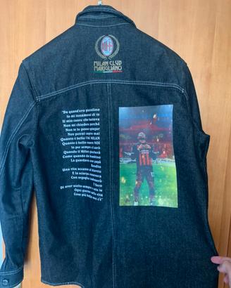 Giacca jeans X Leao Milan club taglia L
