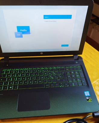 HP pavillon gaming notebook