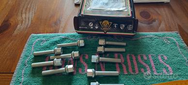 10 bulloni lunghi 75mm per cerchi auto