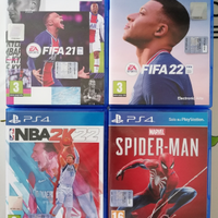 Eccellente combinazione di 4 giochi Ps4