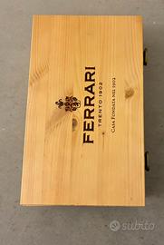 COFANETTO FERRARI TRENTODOC  CON 2 BOTTIGLIE