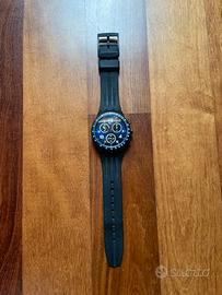 Swatch orologio cronografo cinturino in gomma
