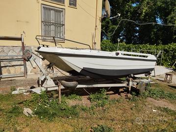 Barca + carrello + motore